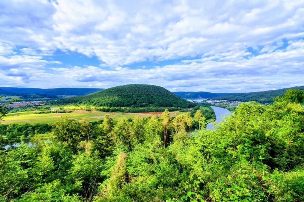 Ferienwohnung 'Burgblick' Wertheim Exteriör bild